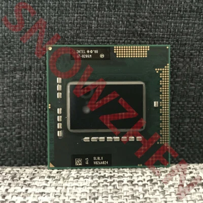 Intel Core i7 820QM CPU 1.73 GHz 8M Quad-Core SLBLX Socket G1 PGA998 Processor - Image 1 of 3