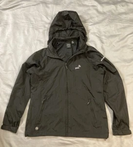 Stormtech Windbreaker Womens Medium Black Hooded Performance Lightweight PWC - Picture 1 of 15