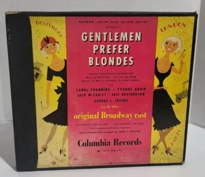 π₯ Vintage 1950 Gentlemen Prefer Blondes Columbia Records Set MM-895 - Picture 1 of 17