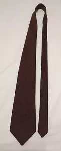 Krawatte Braun Muster Berliner Chic Vintage #30 - Bild 1 von 3