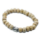 Duftende Sandale Perlen & Buddha Armreif Multi-Perlen Armreif und Buddha Armbänder