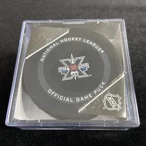 Winnipeg Jets Juego Oficial Puck 10 Años Sin Firmar Inglasco Puck 2011 - 2021 - Imagen 1 de 5