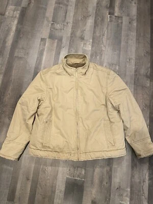 Chaqueta Abrigo Arizona Jean Company Forrada Talla 2XL Marrón/Tostado Foto 1 de 4