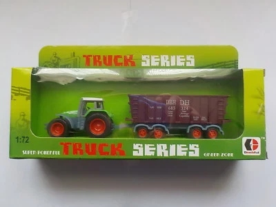 Tracteur Métal avec remorque TRUCK SERIE DONBFUL METAL ET PLASTIQUE  1/72  ème - Photo 1/3