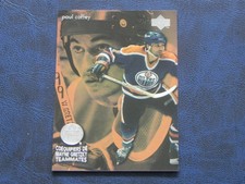 1998-99 98/99 UD McDonalds Wayne Gretzky Teammates T10 Paul Coffey Oilers