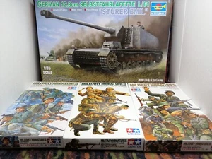 LOTTO PANZER 4 KIT 1:35 TRUMPETER 00350 +TAMIYA +35196+35061+35030+RIVISTA+FOTO - Foto 1 di 24