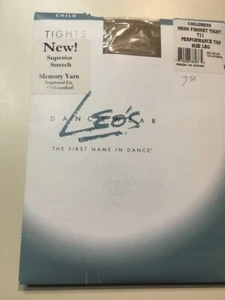 Leo’s 711 Mädchen Netzstrumpfhose Tanzkostüm Bühne Performance hellbraun LG 12-14  - Bild 1 von 2