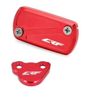 FOR HONDA CRF 150R 250R/X/RX 450R/X/RX FRONT REAR BRAKE COVER CAP RESERVOIR CAP - Picture 1 of 21