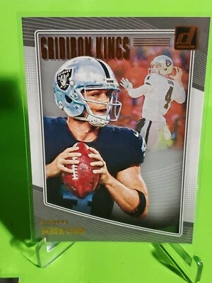 2018 Donruss Gridiron Kings Derek Carr #GK-28 Oakland Raiders - Image 1 of 2
