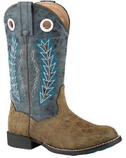 Roper Boys' Hole In The Wall Embroidered Western Boot Round Toe -