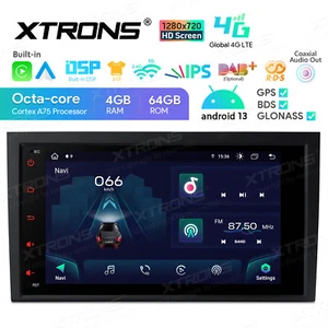 8" IPS Android 14 Car GPS Stereo Radio 8-Core 64GB 4G For Audi A4 S4 RS4 B6 B7 - Picture 1 of 17
