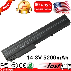 Battery for HP EliteBook 8530p 8530W 8540P 8540W 8730P 8730W 8740W Pro 6545b New - Picture 1 of 11