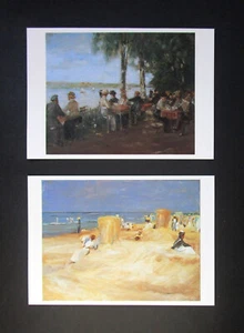 CRAFT 2 BEAUTIFUL 1997 MAX LIEBERMANN ART CARDS READY FOR FRAMING- OTHER HOBBIES - Picture 1 of 3