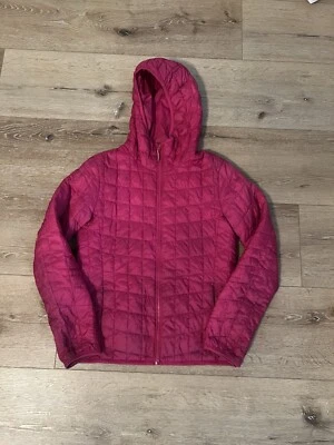 Uniqlo Womens Pink Full Zip Hooded Quilted Jacket Size XS - Изображение 1 из 3