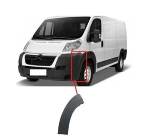 Zierleiste Stoßstange Ecke vorne links Citroen Relais Peugeot Boxer Fiat Ducato - Bild 1 von 8