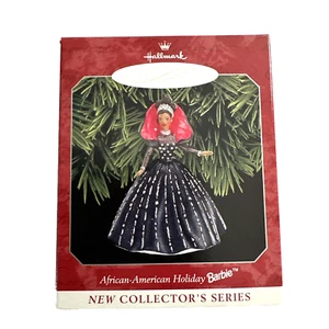 Hallmark Keepsake African-American Holiday Barbie 1998 Ornament 1. in Serie - Bild 1 von 9