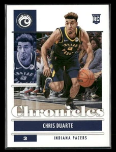 2021-22 Panini Chronicles #41 Chris Duarte Indiana Pacers novato - Imagen 1 de 2
