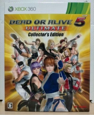 XBOX360 DEAD OR ALIVE 5 Ultimate Collector's Edition Used Japan Tecmo Fighting - Image 1 of 4