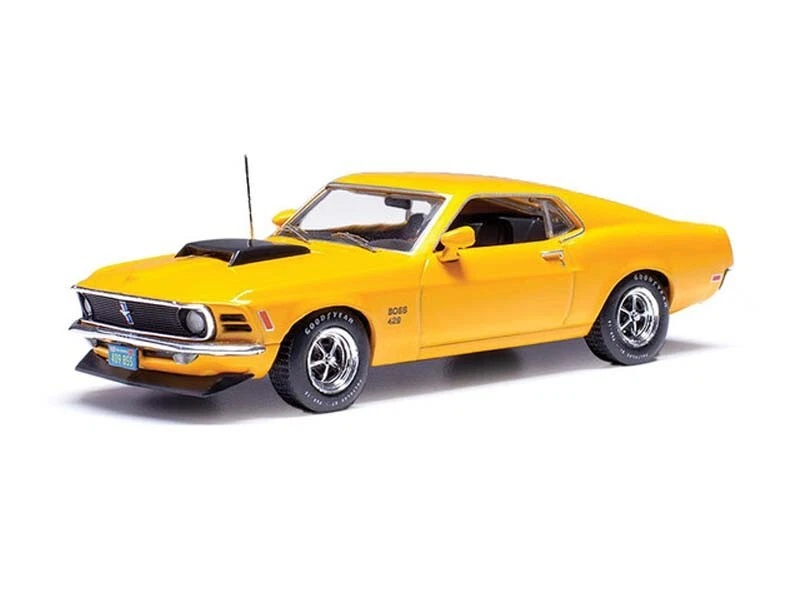 iXO 1/43 Ford Mustang Boss 429 1970 Bright Yellow Diecast Scale Model Car