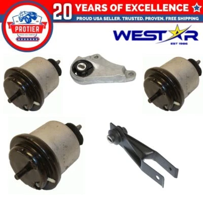 Juego de 5 piezas de montaje de motor y transmisión compatible para Buick Enclave/GMC Acadia/Saturn Foto 1 de 4