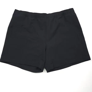 $175 Theory Black Jace Splash Seersucker Swim Trunk Shorts Mens Size 2XL - Picture 1 of 9