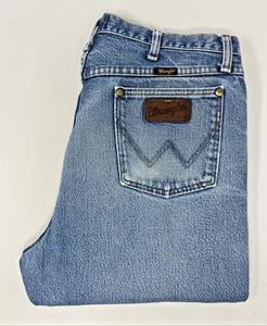 Wrangler Regular Fit Jeans W34 L36 Mens Blue Straight Leg Regular 47MWZ - Picture 1 of 16