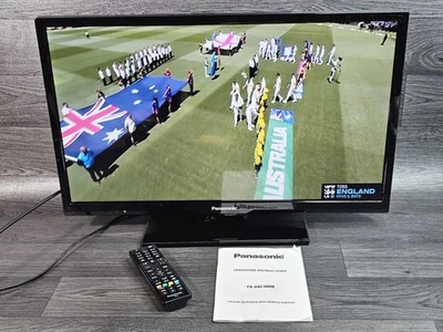 Panasonic TX-24C300B 24” LCD TV – Full HD, Freeview HD, HDMI, Remote – Tested - Image 1 of 4