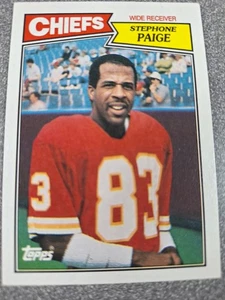 1987 Topps - Stephone Paige #162 V375 - Bild 1 von 2