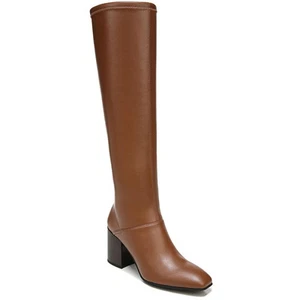 Franco Sarto Womens Tribute Tan Knee-High Boots Shoes 7.5 Wide (C,D,W) BHFO 0559 - Picture 1 of 3