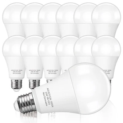 150-200W Equivalent 23W LED Bulb, A21 LED Super Bright Light Bulb, 2500 Lumen... - Image 1 of 4