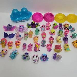 Hatchimals Colleggtibles Lot Mixed Animals Pixies Wilder Wing Sparkle Wing - Picture 1 of 8