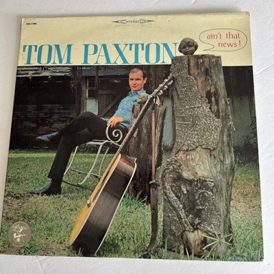 Tom Paxton-Ain't That News Vinyl LP Elektra Folk/Greenwich NYC Singer-songwriter - Image 1 of 4