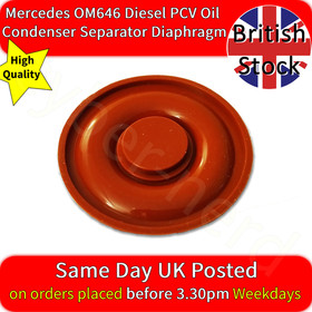 Mercedes OM646 PCV Membrane Oil Separator Diaphragm OM646 CDI Diesel Engine UK