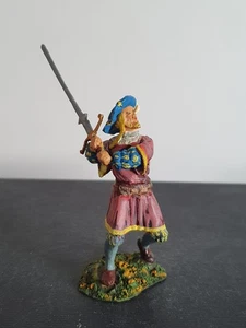 Elastolin Lineol Edelmann Ritter Schwert Landsknecht Kaufmann Mittelalter 8 cm - Bild 1 von 7