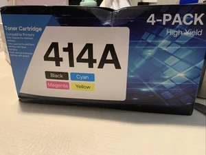 414A Tonerkassette 4er-Pack - Hohe Kapazität Schwarz, Cyan, Magenta, Gelb - HP  - Bild 1 von 6