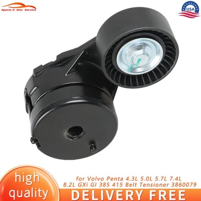 Tensor de correa 3860079 para Volvo Penta 4.3L 5.0L 5.7L 7.4L 8.2L GXi GI 385 415 Foto 1 de 4