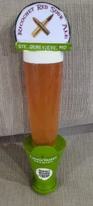 Crown Valley Brewing Tapper Ricochet Red Sour Ale Raro HTF Ste. Genevieve MO - Foto 1 di 7