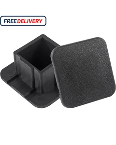 1 1/4 Inch Trailer Hitch Tube Cover Plug Cap Universal Rubber Insert for 1.25 - Picture 1 of 7
