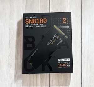 WD_BLACK - 2TB - SN8100 PCIe® 5.0x4 NVMe™ M.2 SSD - WDS200T1X0M-00CMT0 - New - Afbeelding 1 van 3