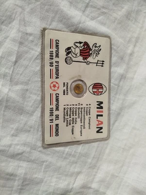Milan Calcio Tessera Commemorativa - Image 1 of 4