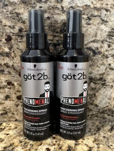 Schwarzkopf Got 2b PhenoMENal Thickening Spray 5 fl oz (2 Pack) - Picture 1 of 2