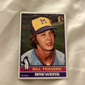 1976 Topps Set Break Bill Travers #573 - Foto 1 di 2