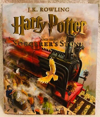 HARRY POTTER AND THE SORCERER'S STONE Illustrated 1st First Edition Jim Kay 2015 Foto 1 de 4