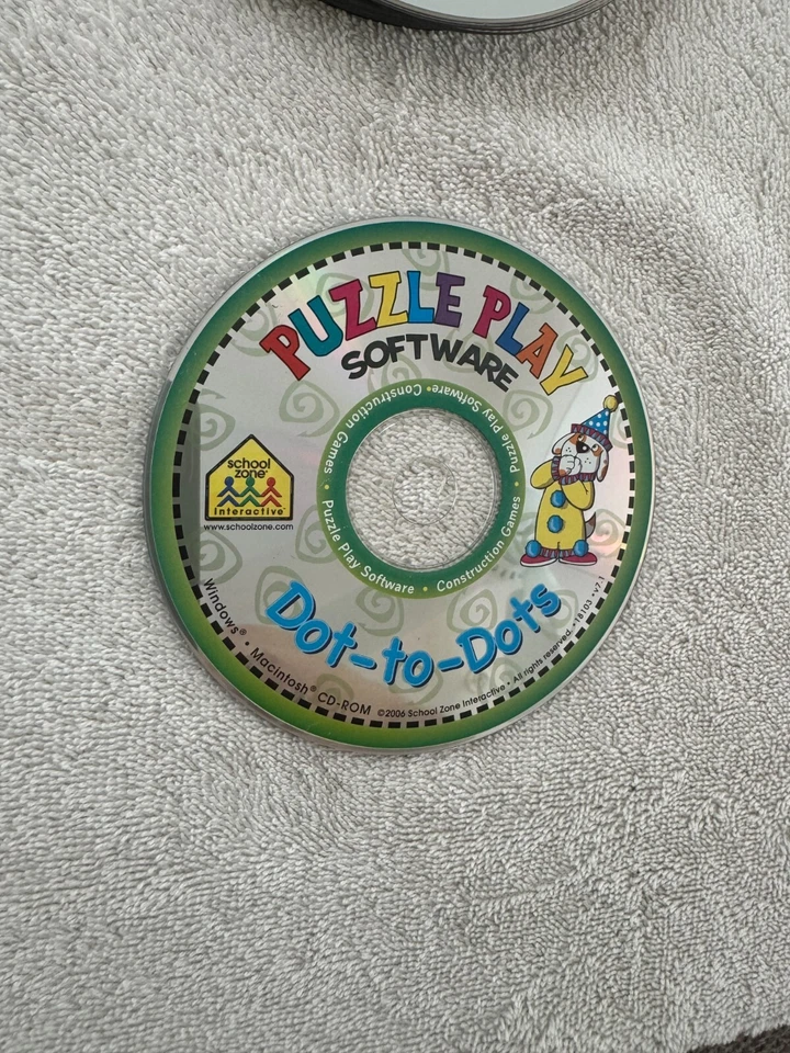 Puzzle Play Software - Dot to Dots - 2006 School Zone  Windows/Macintosh - Image 1 of 1