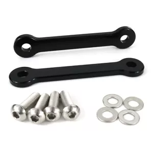 Placas base de bloqueo de placa base negras aptas para Kawasaki ZX-10RR 2021 del mercado de accesorios - Imagen 1 de 6