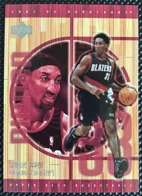 🏀 SCOTTIE PIPPEN  2001-02  NBA UPPER DECK Hardcourt  #68 - Image 1 of 2