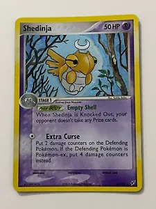 Pokémon Card Shedinja 14/107 EX Deoxys Holo NM/M - Picture 1 of 3