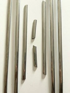 For Mercedes Benz W202 Door Moulding Chrome Trims 8 PCS - Picture 1 of 6