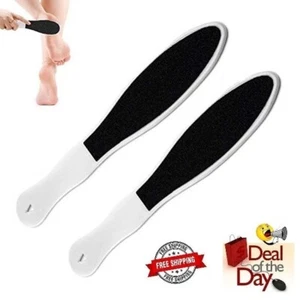 Dual Sided Foot Rasp File Pedicure Callus Remover Hard Dead Skin Scrubber Peeler - Picture 1 of 4