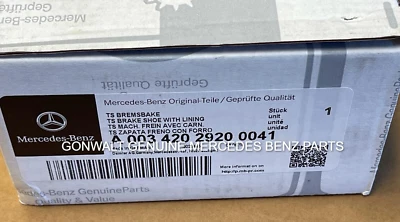 Juego de pastillas de freno de disco delanteras Mercedes Benz E55 AMG E430 E320 1998-2003 OE 0034202920 Foto 1 de 3